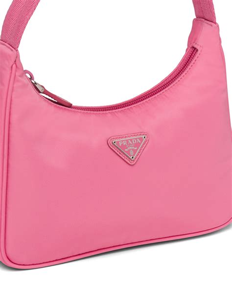 prada re-edition 2000 nylon mini-bag women|Prada nylon shoulder bag 2005.